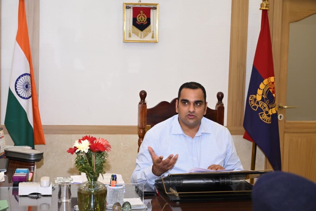 एसएसपी अनुराग आर्य