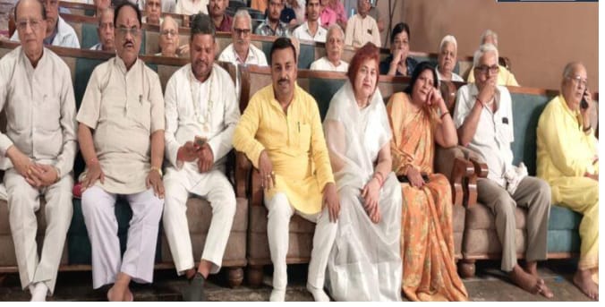 प्रभु की कथा में मस्त भक्त समुदाय रामायण कथा में मस्त भक्त समुदाय