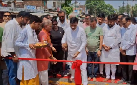 सांसद डॉ आनन्द गोंड ने किया ओवरब्रिज का लोकार्पण सांसद डॉ आनन्द गोंड ओवरब्रिज का लोकार्पण