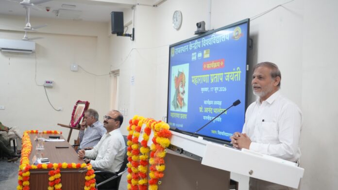 सियूराज ने स्वाभिमान, साहस और देशभक्ति के अमर प्रतीक महाराणा प्रताप को श्रद्धांजलि अर्पित की।