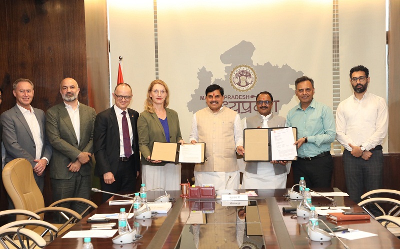 मुख्यमंत्री की उपस्थिति में इंडो-जर्मन कंपनी ने संयुक्त परियोजना के लिए समझौता ज्ञापन पर हस्ताक्षर किए मुख्यमंत्री योगी आदित्यनाथ इंडो-जर्मन एमओयू
