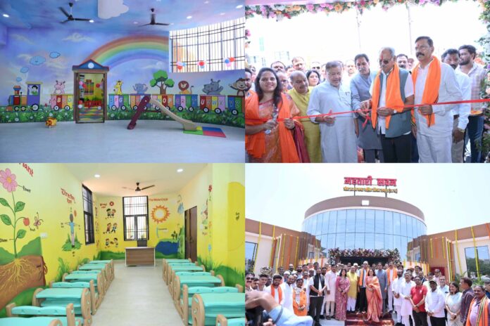 सांसद बृजमोहन अग्रवाल ने महतारी सदन और महिला योग भवन का किया लोकार्पण