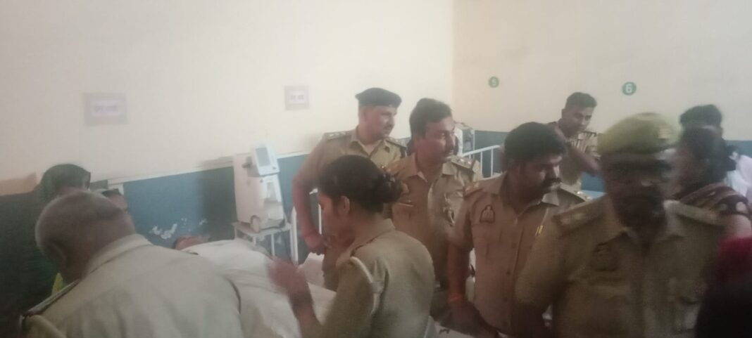 हॉस्पिटल में इलाज के दौरान पुलिस की गोलीबारी में मरीज घायल। हॉस्पिटल में पुलिस की गोलीबारी