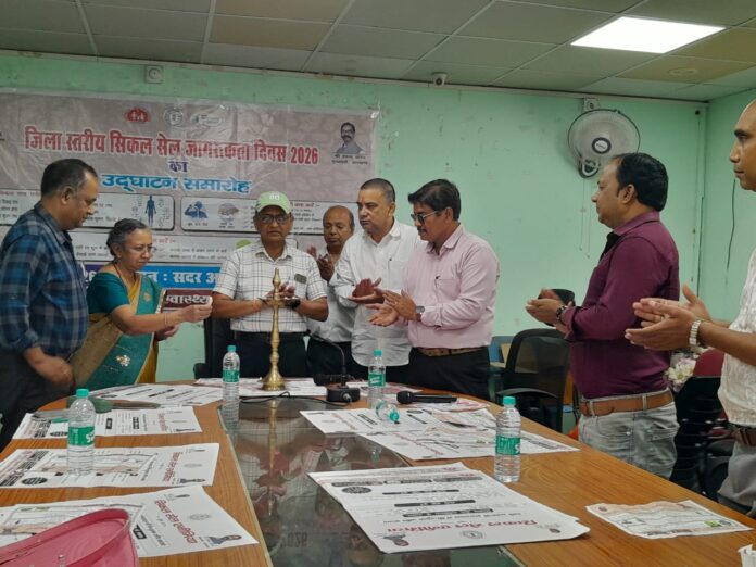 विश्व सिकल सेल दिवस: जागरूकता फैलाने के लिए कार्यशाला का आयोजन