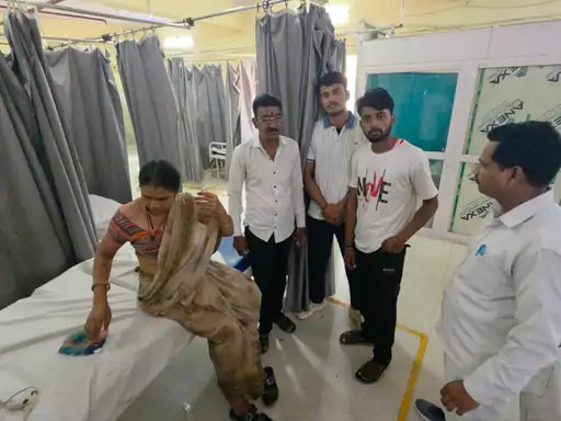 रसोइये में विस्फोट से महिला घायल