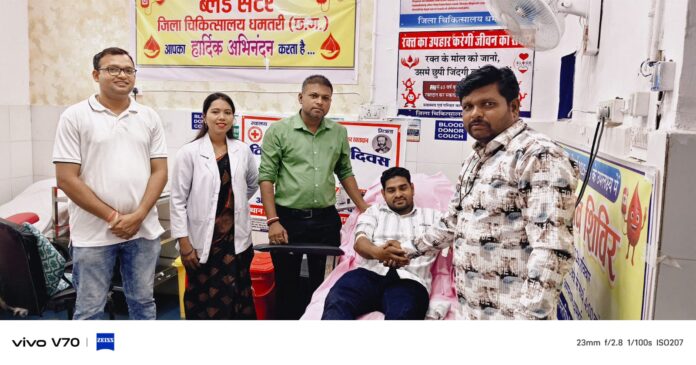 रक्तदान दिवस: युवाओं का रक्तदान अभियान, जीवनदान की मिसाल।