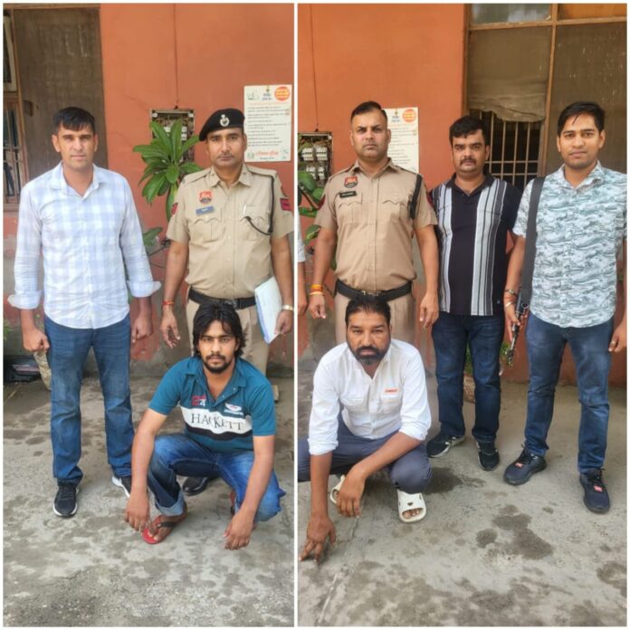 पानीपत पुलिस हिरासत में अवैध हथियार रखने के आरोपी पानीपत पुलिस हिरासत में अवैध हथियार रखने के आरोपी