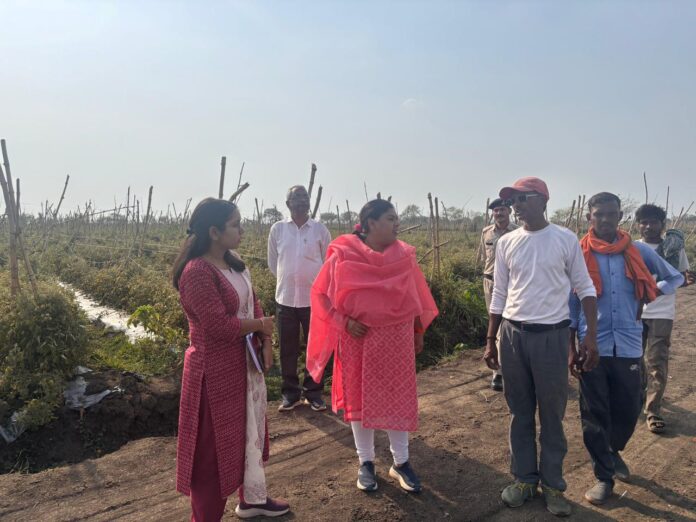 संभागायुक्त दारसागर क्लस्टर का निरीक्षण संभागायुक्त दारसागर क्लस्टर का निरीक्षण