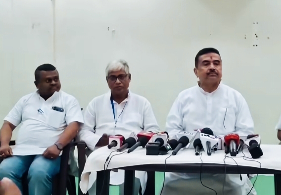 दीघा में शुभेंदु अधिकारी की प्रेस वार्ता: बड़े खुलासे की उम्मीद शुभेंदु अधिकारी दीघा में प्रेस वार्ता