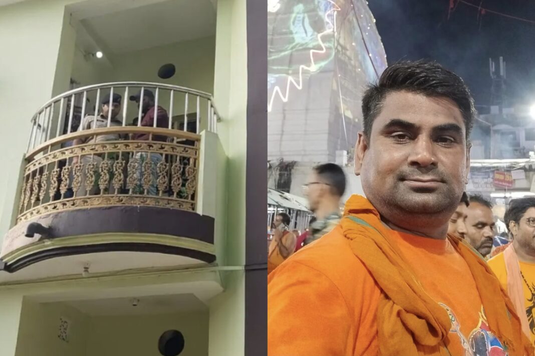 लोजपा नेता की बालकनी से गिरकर मौत