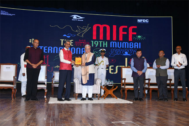 मुंबई में 19वें मिफ्फ-2026 का भव्य आगाज, राज्यपाल जिष्णु देव वर्मा ने किया उद्घाटन मिफ्फ-2026 का उद्घाटन