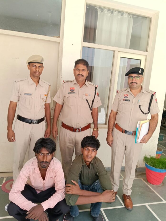 पुलिस ने आरोपित रोहन सिंह को गिरफ्तार किया