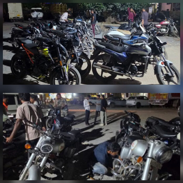 नोएडा पुलिस ने जब्त किए 30 वाहन