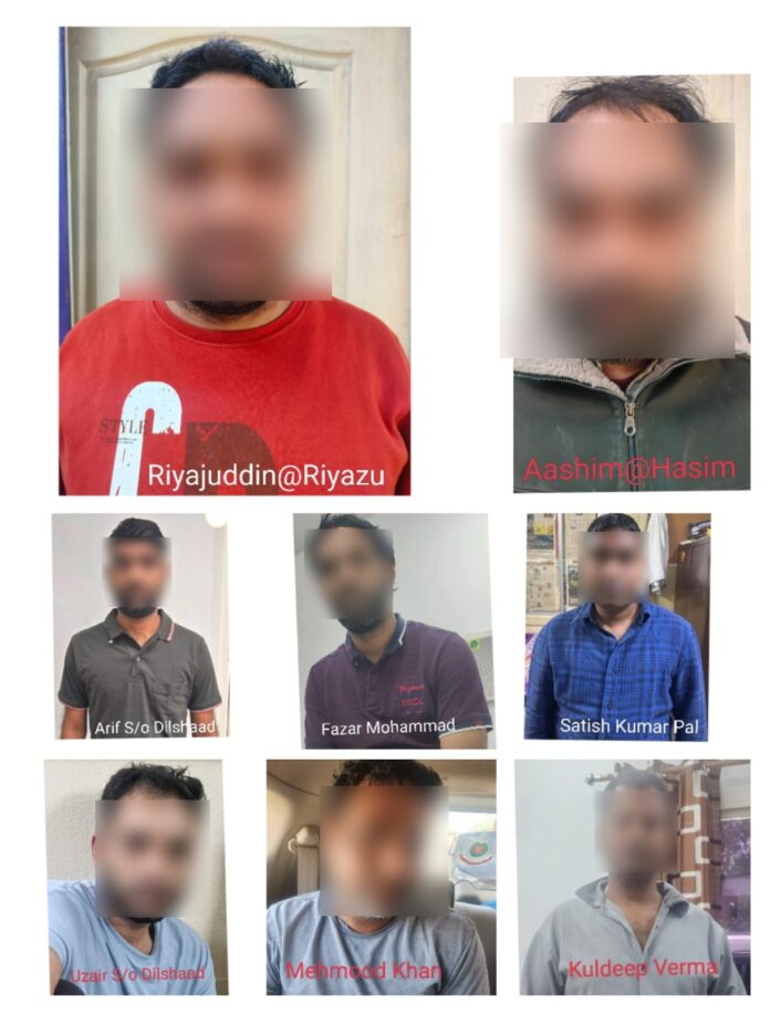 वाहन चोरी मामले में गिरफ्तार आरोपी वाहन चोरी मामले में गिरफ्तार आरोपी