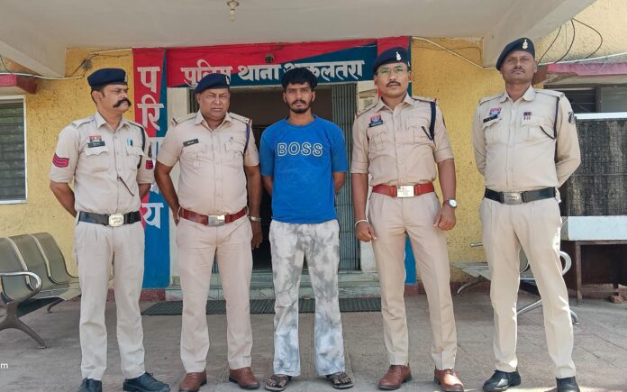 अकलतरा पुलिस गिरफ्त सेवक सिंह