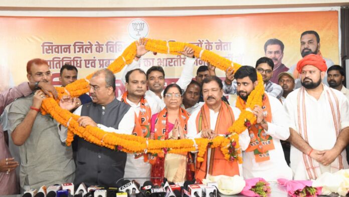 भाजपा मिलन समारोह का आयोजन हुआ
