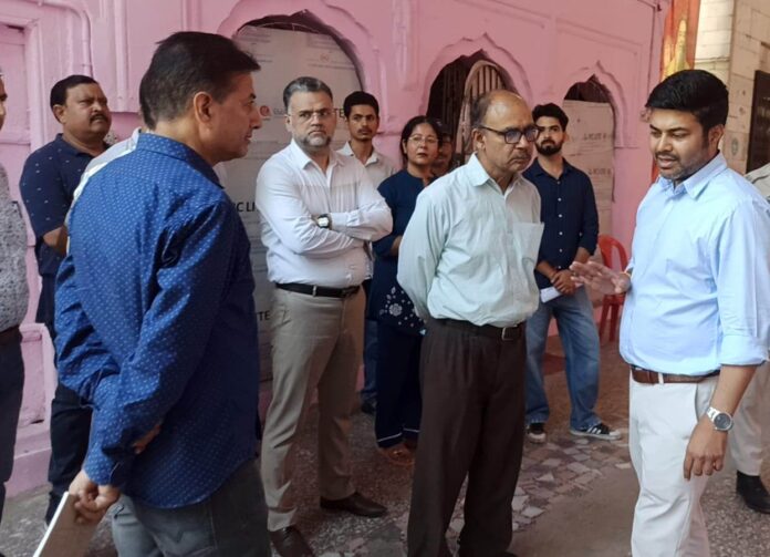 अमरनाथ यात्रा तैयारियां जायजा लेने अमरनाथ यात्रा तैयारियां जायजा लेने
