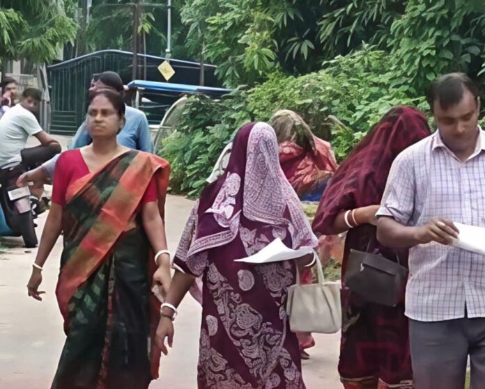 विवादित वीडियो में महिला की छवि विवादित वीडियो में महिला की छवि