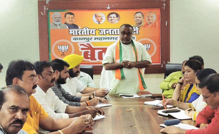 भाजपा नगर अध्यक्ष शिव राम सिंह का चित्र