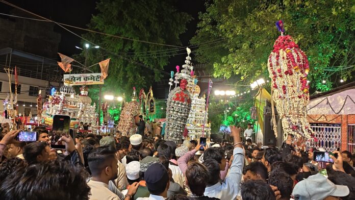 जबलपुर ताजियों की सवारी