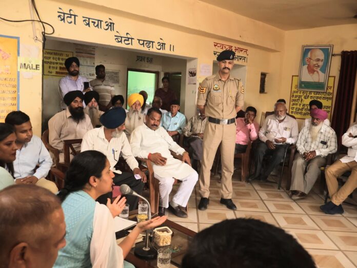 एंटी-चिट्टा ड्राइव अभियान का आयोजन