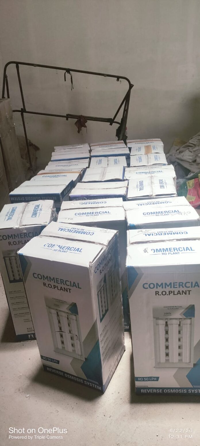 18 water coolers will be installed in small hospitals in rural areas. 18 water coolers will be installed in small hospitals in rural areas.