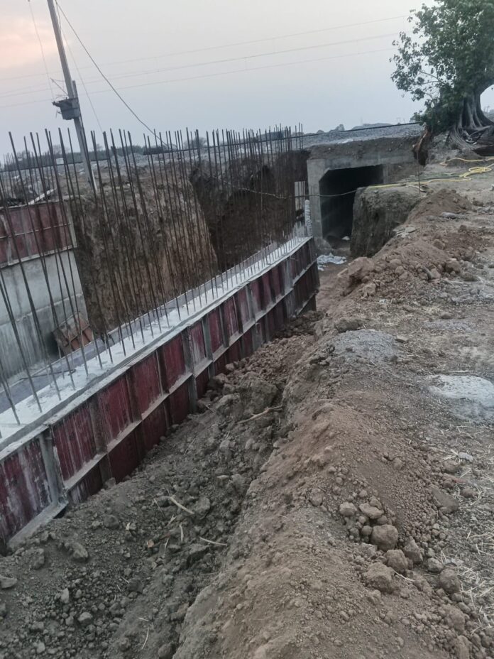 अंडरब्रिज निर्माणाधीन कार्य हिसार