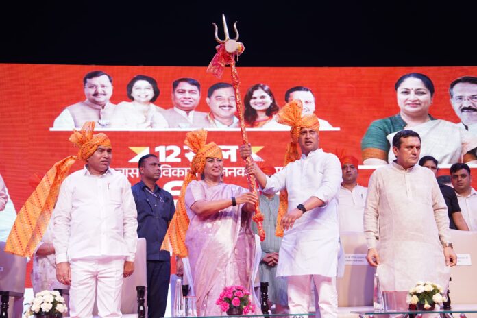 मुख्यमंत्री रेखा गुप्ता बवाना गांव में जनसभा