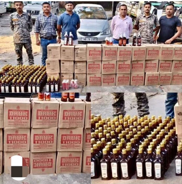 भूटानी शराब स्मग्लिंग मामले की तस्वीर