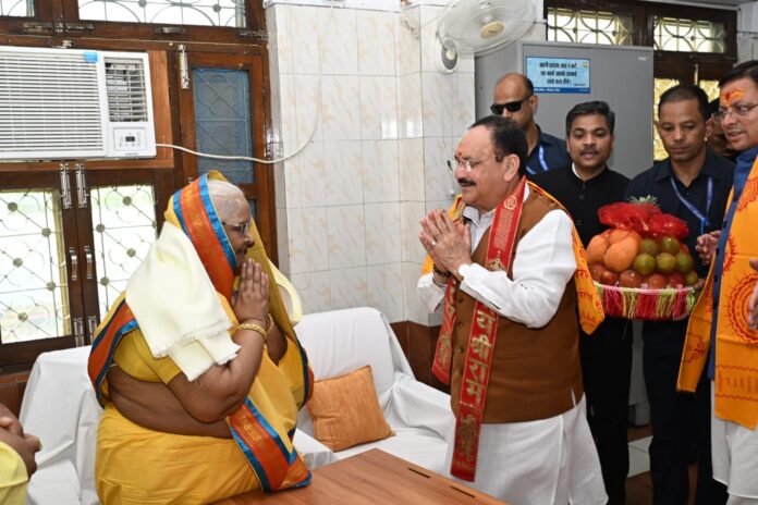 जेपी नड्डा शैल दीदी सम्मान