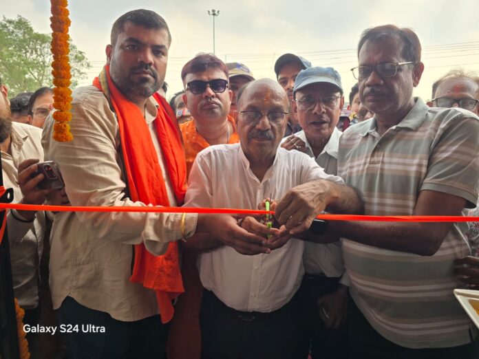 कम्युनिटी हॉल उद्घाटन मंत्री अजय पोद्दार