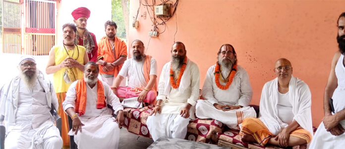 संत स्वागत समारोह फोटो