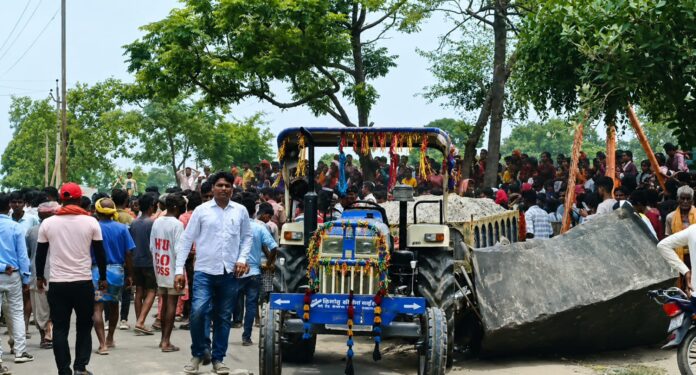 ग्रामीण प्रदर्शन की तस्वीर