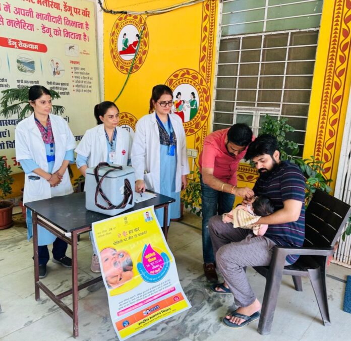 पल्स पोलियो अभियान जयपुर