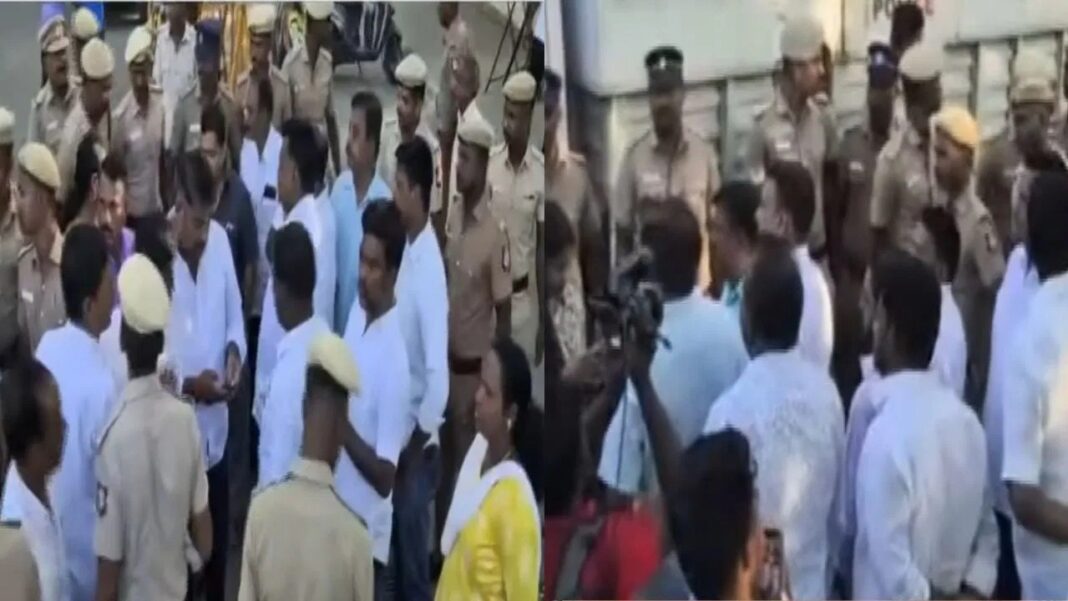 डीएमके छात्र आंदोलन की तस्वीर