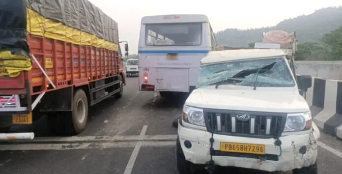 दुर्घटनाग्रस्त वाहन की जांच