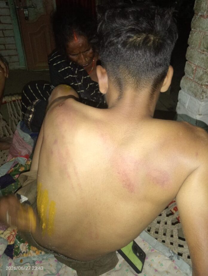 घायल युवक चोट इलाज अस्पताल
