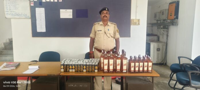 बेतिया में शराब बाइक जब्त की घटना