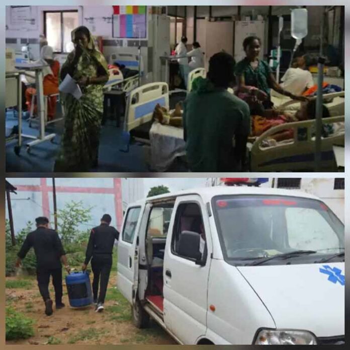 सुकमा जिला अस्पताल बिजली कटने की घटना