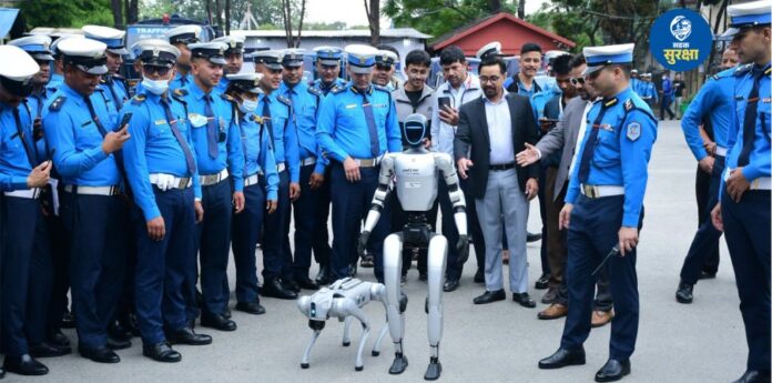रोबोट ट्रैफिक पुलिस सेवा
