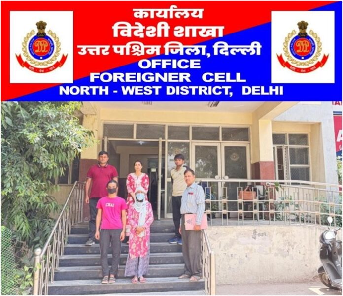 बांग्लादेशी नागरिक की गिरफ्तारी
