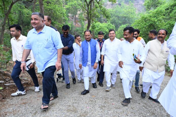 मुख्यमंत्री विष्णु देव साय चढ़ाई