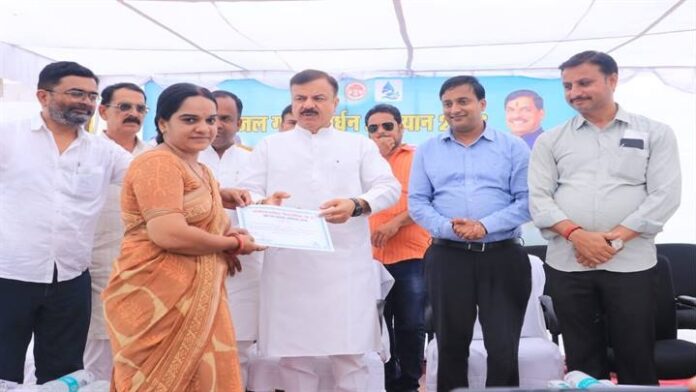 विदिशाः जल गंगा संवर्धन अभियान कार्यक्रम