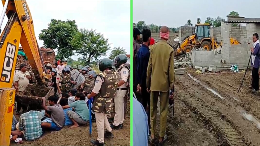 अतिक्रमण हटाने पहुंची टीम को पीछे हटना पड़ा, विरोध के बीच बाल-बाल बचे अधिकारी और पुलिसकर्मी अतिक्रमण हटाने की कार्रवाई में विरोध