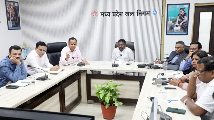 उड़ीसा के पेयजल मंत्री ने मप्र जल निगम का किया अध्ययन