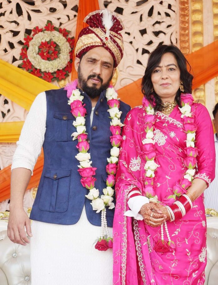 गैंगस्टर काला जठेड़ी की शादी तस्वीर गैंगस्टर काला जठेड़ी की शादी तस्वीर