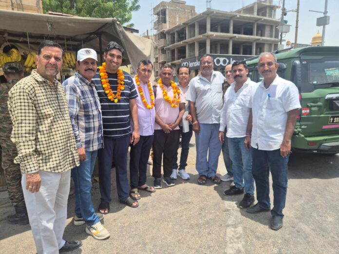 अमरनाथ यात्रा श्रद्धालुओं का जैसलमेर
