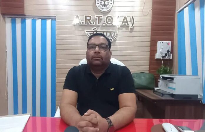 आरटीओ अजीत सिंह न्यूज फोटो