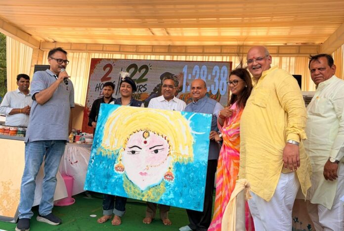 नई दिल्ली मैराथन पेंटिंग शो