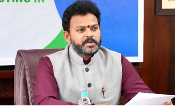 नागरिक उड्डयन मंत्री राम मोहन नायडू की तस्वीर